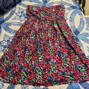 Torrid sz. 2 Dress Strapless Pockets